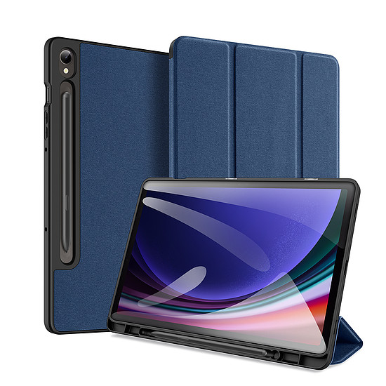 Dux Ducis Domo Samsung Galaxy Tab S9 FE tok állvánnyal - kék