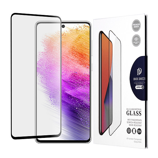 Dux Ducis - Edzett üveg - Samsung Galaxy A73 5G - Fekete (KF238345)