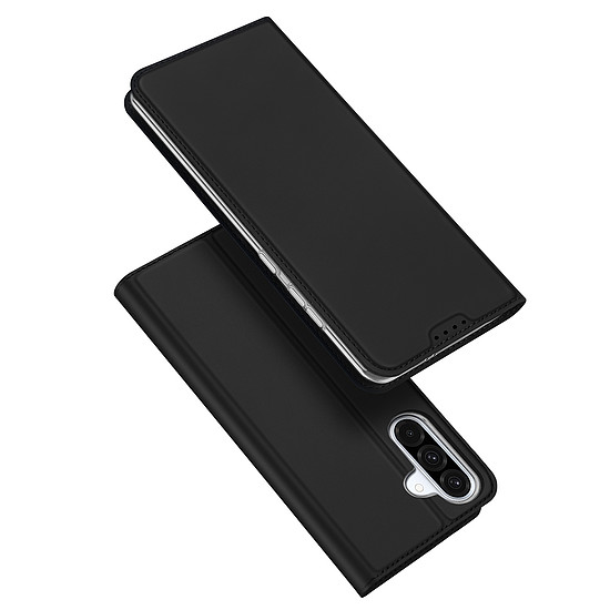 Dux Ducis Skin Pro tok Samsung Galaxy A36 5G / A56 5G készülékhez kihajtható és kártyatartóval - fekete