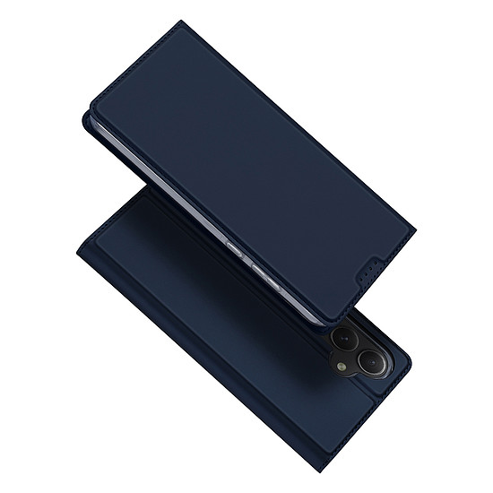 Dux Ducis Skin Pro tok Samsung Galaxy A55 5G-hez kihajtható és kártyatartós készülékhez - kék