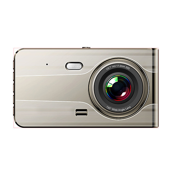 DVR979G Full HD G-szenzoros LCD autós videórögzítő tolatókamerával - bézs