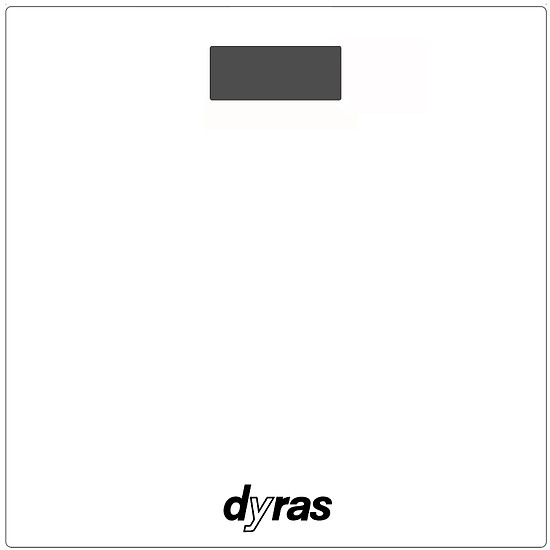 Dyras PS-2013WH Személymérleg,fehér