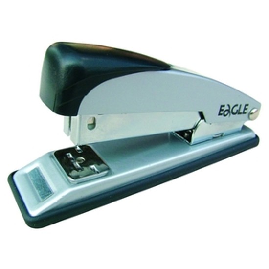 Eagle 205 tűzőgép ezüst maximum 12 lap 24/6 kapocs