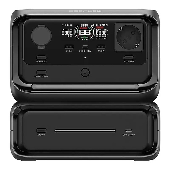 EcoFlow River 3 Max hordozható erőmű (EFRIVER3Max-EU-CBOX)