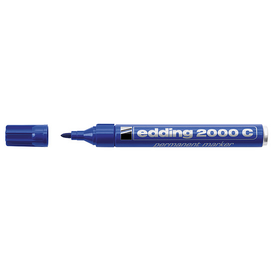 Edding 2000 alkoholos marker kék, kerek hegy 1,5-3mm /03