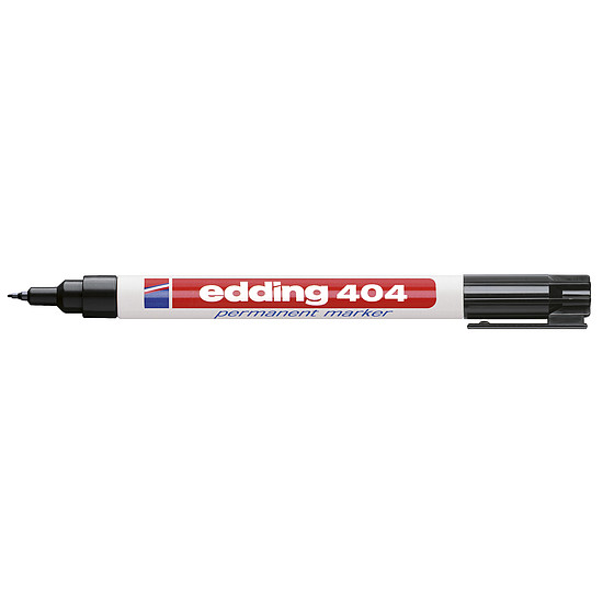 Edding 404 alkoholos rostirón fekete, kerek hegy 0,75mm