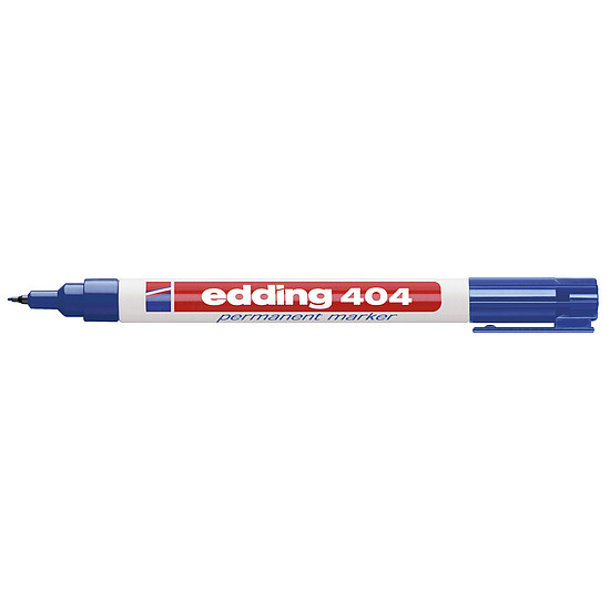 Edding 404 alkoholos rostirón kék, kerek hegy 0,75mm