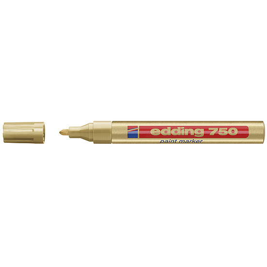 Edding 750 lakkmarker arany kerek hegy 2-4mm /53