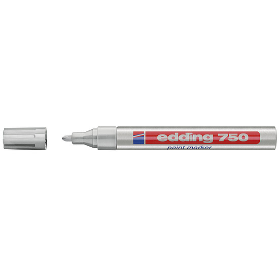 Edding 750 lakkmarker ezüst kerek hegy 2-4mm /54