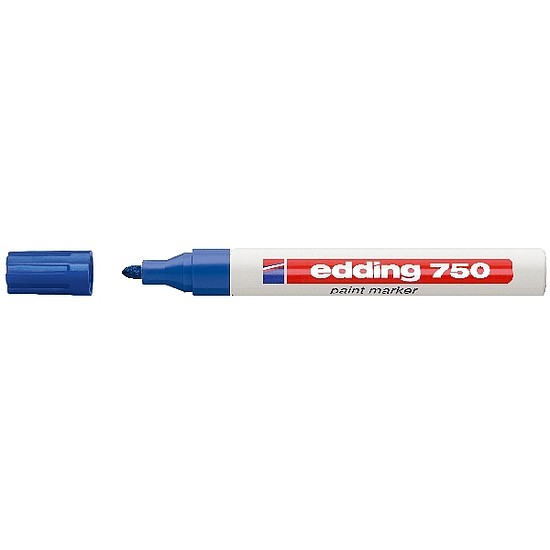 Edding 750 lakkmarker kék kerek hegy 2-4mm /03