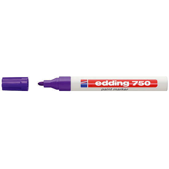 Edding 750 lakkmarker lila kerek hegy 2-4mm /08