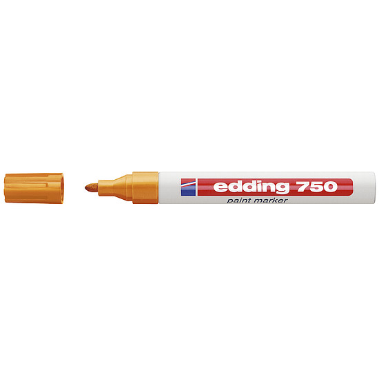 Edding 750 lakkmarker narancs kerek hegy 2-4mm /06