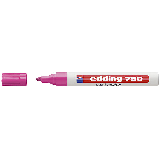 Edding 750 lakkmarker rózsa kerek hegy 2-4mm /09