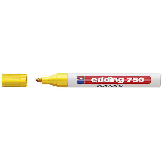 Edding 750 lakkmarker sárga kerek hegy 2-4mm /05