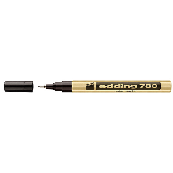 Edding 780 lakkmarker arany kerek hegy 0,8mm