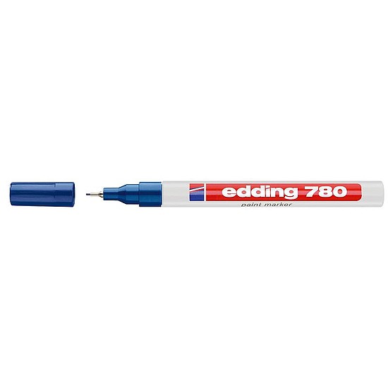 Edding 780 lakkmarker kék kerek hegy 0,8mm