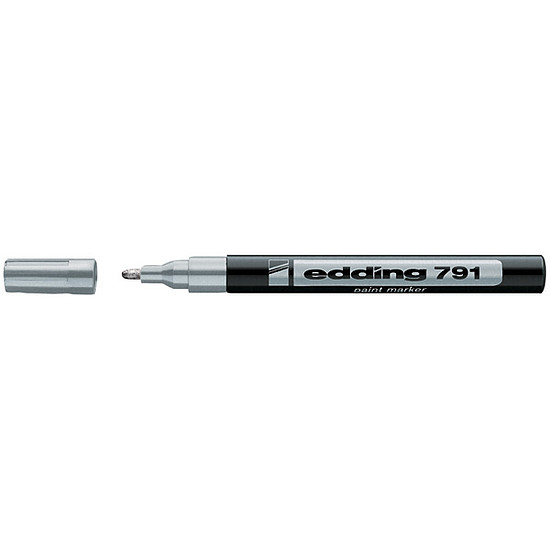 Edding 791 lakkmarker fekete 1-2mm /01