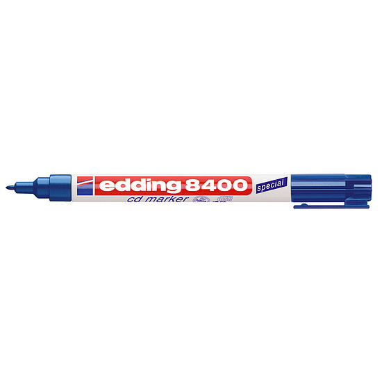 Edding 8400 CD alkoholos rostirón kék, kerek hegy 1mm