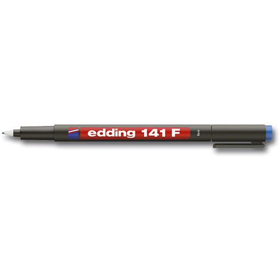 Edding OHP 141/F alkoholos rostirón kék, tűhegy 0,6mm
