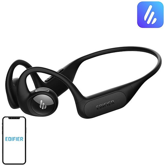 Edifier ComfoRun fülhallgató fekete (Comfo Run Black)
