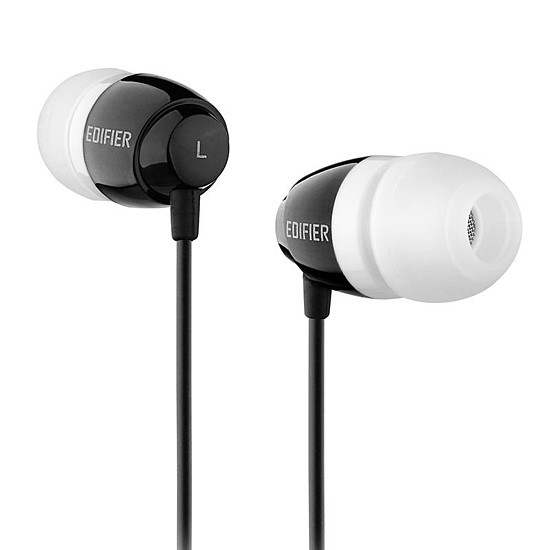 Edifier H210 fülhallgató, fekete (H210 black)