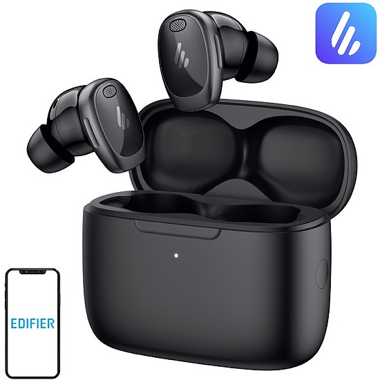 Edifier NeoDots TWS fülhallgató, ANC fekete (NeoDots Black)