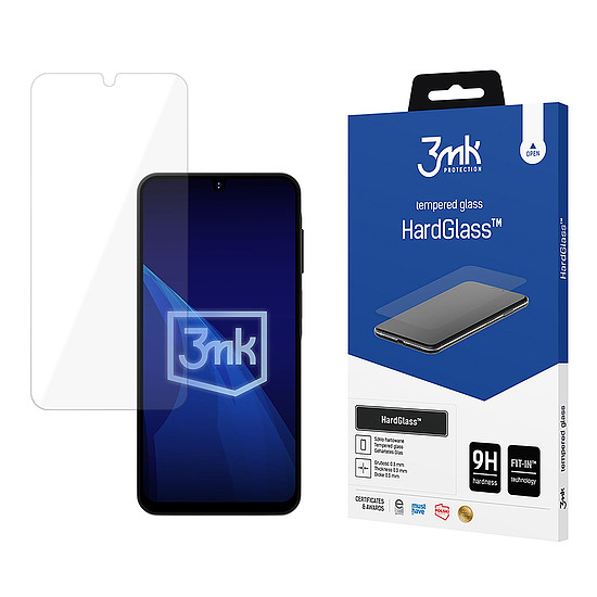 Edzett üveg 3mk HardGlass Samsung Galaxy A16 készülékhez