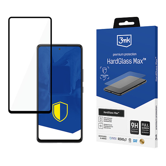 Edzett üveg 9H 3mk HardGlass Max Samsung Galaxy A53 5G-hez
