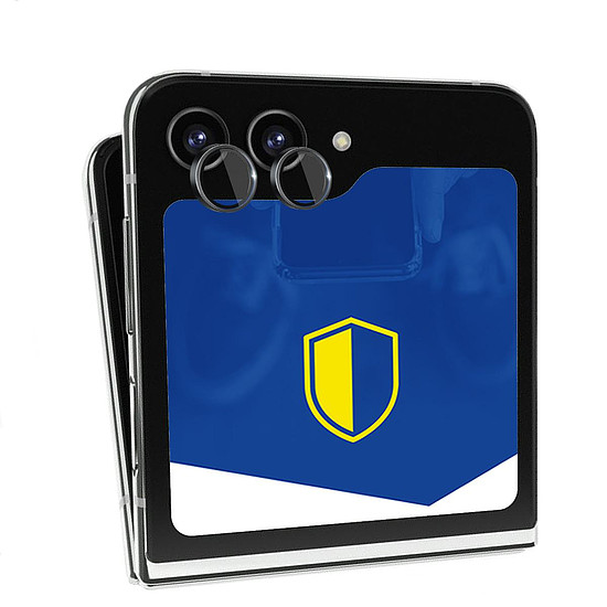 Edzett üveg kameralencséhez 3mk Lens Protection Pro Black Samsung Galaxy Z Flip 6 készülékhez