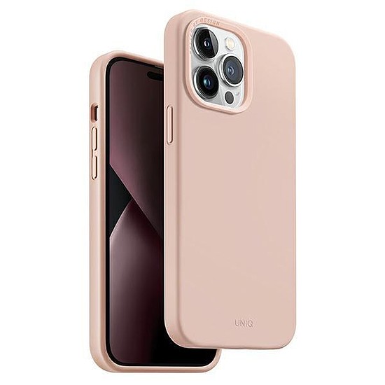 Egyedi tok Lino iPhone 14 Pro Max 6.7" rózsaszín/rózsaszín pirosító