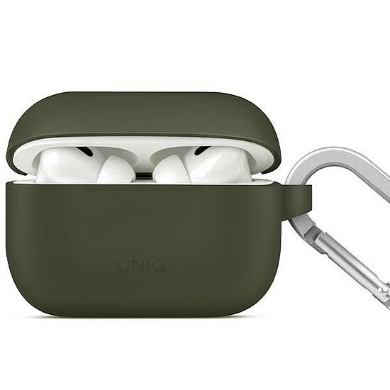 Egyedi tok Vencer AirPods Pro 2 gen. Szilikonzöld/mohazöld