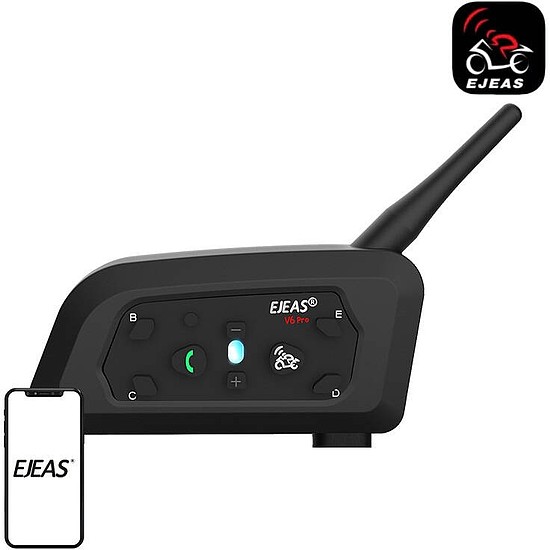 EJEAS V6PRO+ motoros kaputelefon