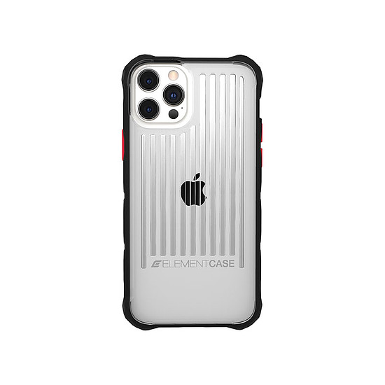 Element Case Special Ops - tok iPhone 13 Pro Max készülékhez Mil-Spec Drop Protection átlátszó/fekete (EMT-322-250FV-02)