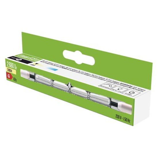 EMOS ECO lineáris halogén izzó - J118 - 230V - 140W - 2250lm - meleg fehér