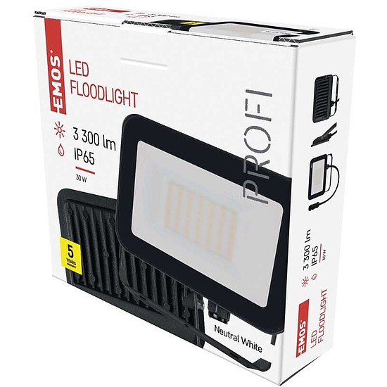 EMOS Inovo LED reflektor 30W 3300lm IP65, 4000 K