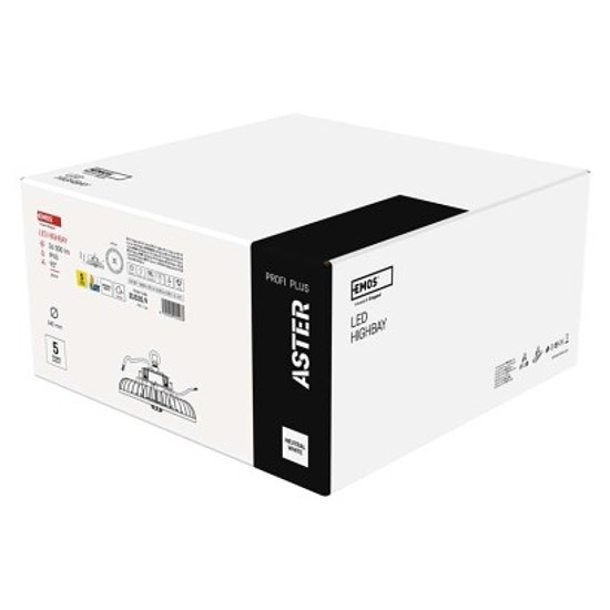 EMOS LED HIGHBAY ipari mennyezeti lámpa ASTER 200W IP65 90