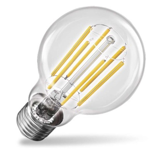 EMOS LED izzó Filament A60-körte A CLASS / E27 / 7,2 W (100 W) / 1521 lm / meleg fehér
