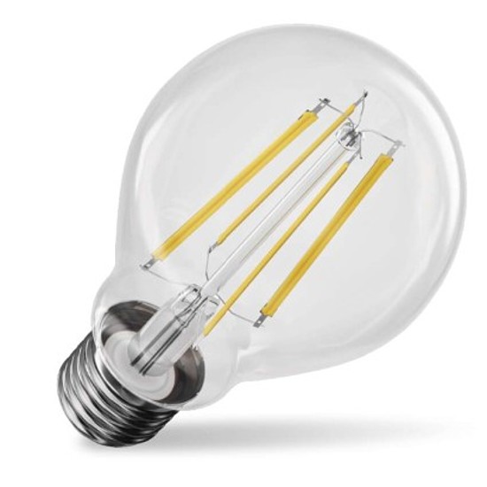 EMOS LED izzó Filament A60-körte / E27 / 7,5 W (75 W) / 1 055 lm / meleg fehér / dimmelhető