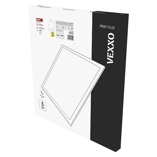 EMOS LED panel VEXXO Kapcsolódó beépíthető 33W 4360lm IP20 term. fehér (ZB1524)