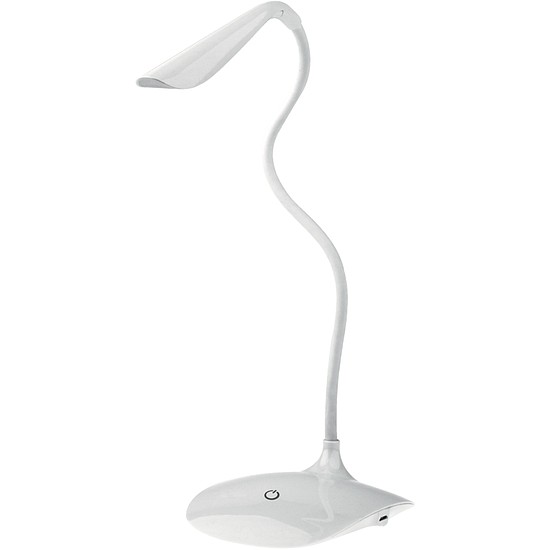 Emos led USB asztali lámpa, akkus, hordozható, 180 lm. Csak USB-adapterről tölthető, üzemeltethető (Z7592W)
