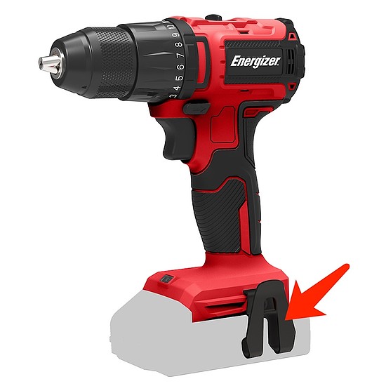 Energizer 20V-os fúrógép, szénkefe nélküli motorral, akkumulátor nélkül 3DR030