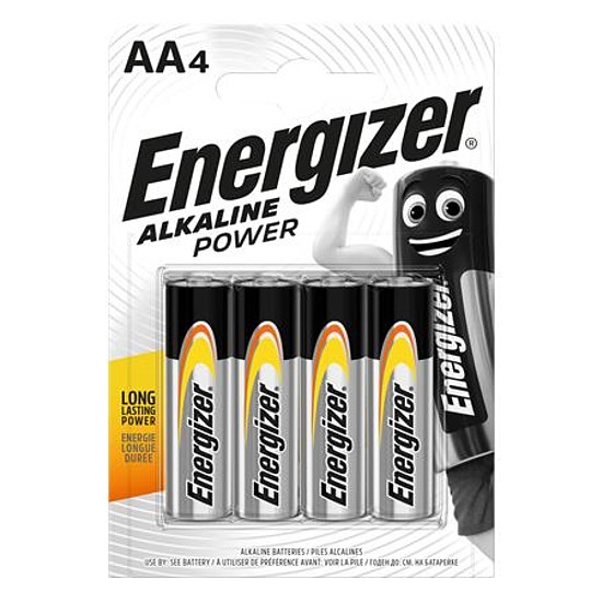 Energizer Alkaline Power AA ceruza elem 4db bliszteren LR6