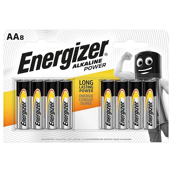 Energizer Alkaline Power AA ceruza elem 8db bliszteren