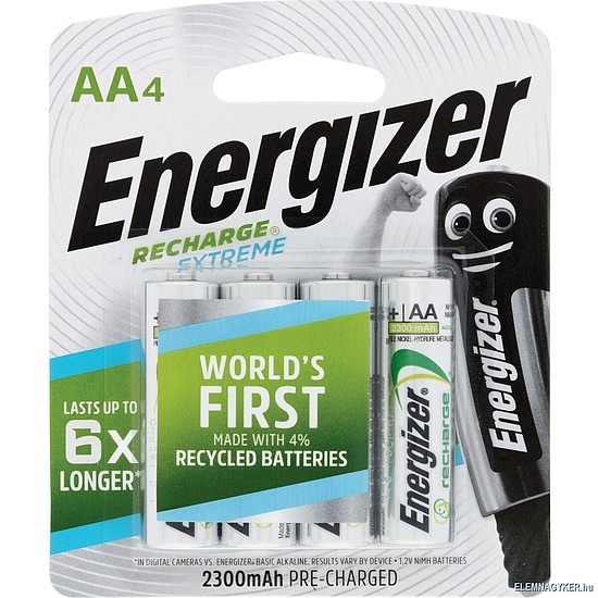 Energizer ceruza akku 4db 2300 mAh AA HR6