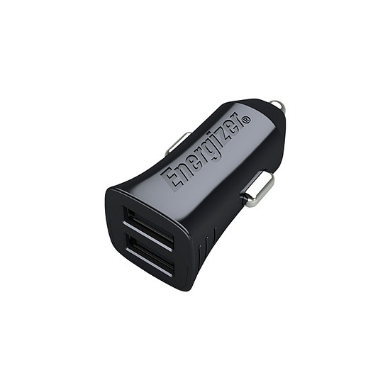 Energizer Classic - Autós töltő 2x USB-A 2.4A 12W fekete (D12)