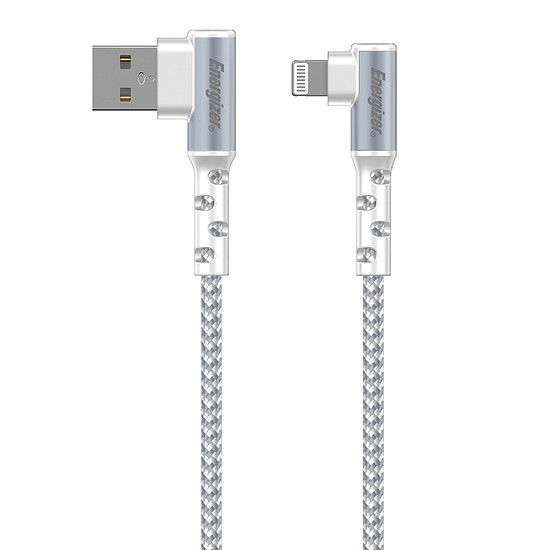 Energizer Ultimate - USB-A-Lightning 90 MFi tanúsítvánnyal rendelkező játékkábel 2 m fehér (C710LKWH)