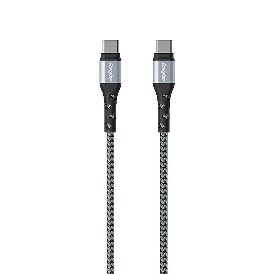 Energizer Ultimate - USB-C-USB-C csatlakozókábel 2 m ezüst (C521CKSL)