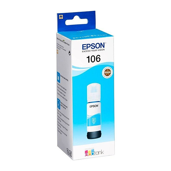 Epson 106 T00R240 Cyan tintapatron eredeti C13T00R240 70ml