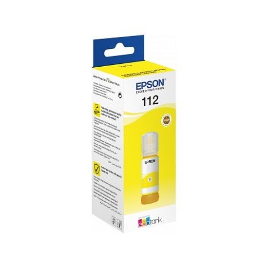 Epson 112 T06C4 Yellow tintapatron eredeti C13T06C44A 70ml 6K