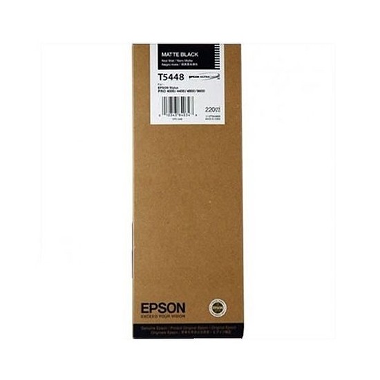 Epson C13T544800 tintapatron eredeti /Matt Black 220ml
